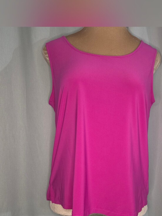 Bob Mackie Tops - Bob Mackie Tank Top Fuchsia Size M Medium